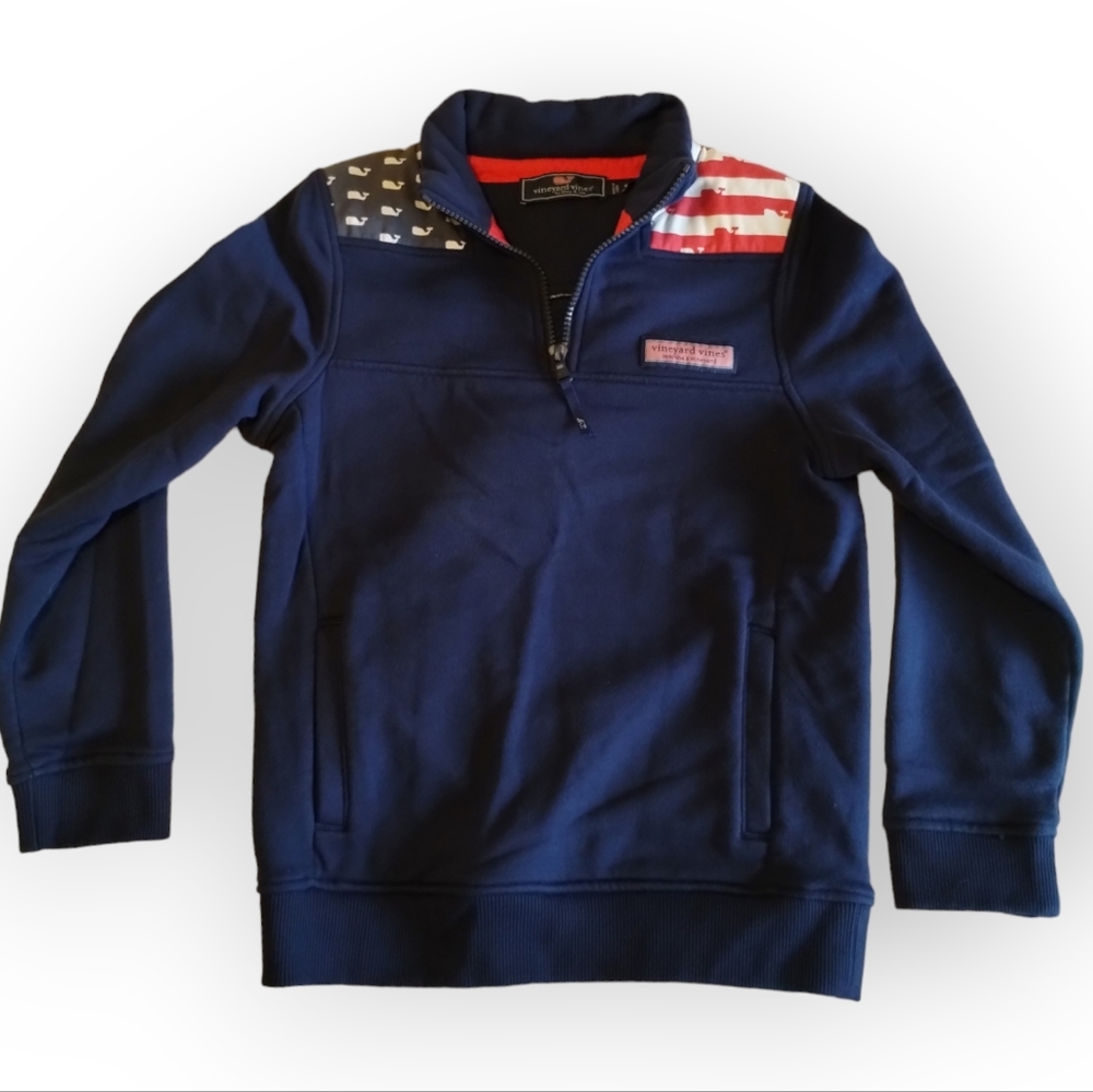 Vineyard Vines Boys USA Shep Shirt- NWOT